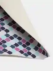 Бирюзовый кожзам "Чешуя", 20*33 см
