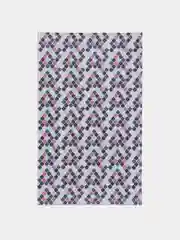 Бирюзовый кожзам "Чешуя", 20*33 см