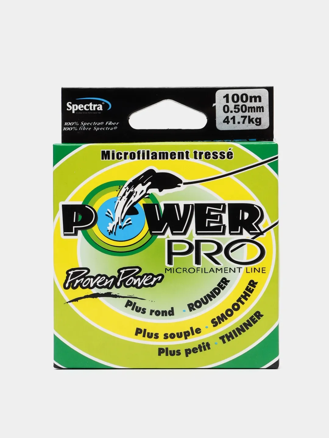 Плетеный шнур-леска для рыбалки Spectra Power Pro, 100 м