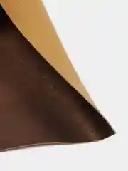 Тёмно-коричневый кожзам с мелкими блестками, 20*33 см
