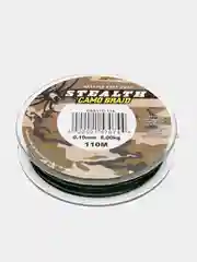 Плетеный шнур для рыбалки SPIDER WIRE Stealth camo braid, 110 м