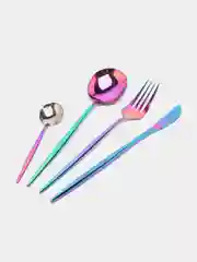 Серебряный набор столовых приборов