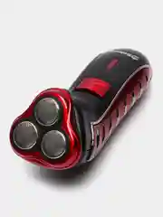 Красный бритва Sakura SA-5414RB, 3 головки, сухое бритьё