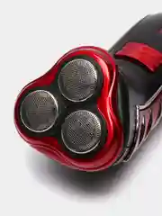 Красный бритва Sakura SA-5414RB, 3 головки, сухое бритьё