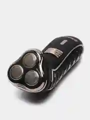 Черный бритва Sakura SA-5414BK, 3 головки, сухое бритьё
