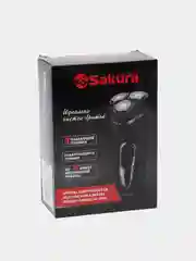 Черный бритва Sakura SA-5410BK, 3 головки
