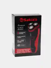 Серый бритва Sakura SA-5409BK, 3 головки