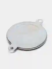 Оранжевый катафот круглый, с ушками, 3 цвета