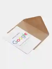Ледяной открытка "Мне не нужен Google", в крафтовом конверте