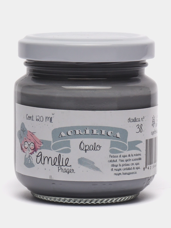 Акриловая краска AMELIE опал, 120 мл