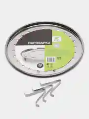 Пароварка, подставка для варки на пару 20 см, для варки на пару, нержавеющая сталь