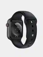 Черный умные часы S8 Smart Watch New 2022, с беспроводной зарядкой