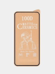 Защитное стекло CERAMIC для Realme C21  C21Y  8i  8  8pro  C11  C3 матовое реалми