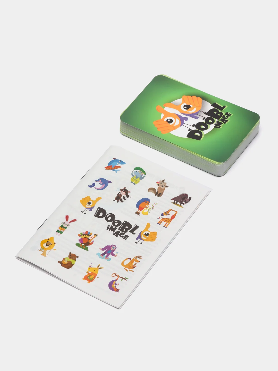 Белый настольная игра "Двойная картинка"