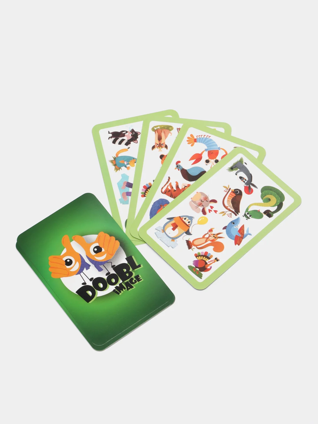 Белый настольная игра "Двойная картинка"