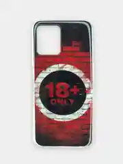 Вишнёвый чехол Realme 8i / Narzo 50 4G Реалми  8Ай / Нарзо 50 4G силиконовый с рисунком