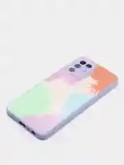 Лавандовый чехол для Samsung A12, A32, A22, M12, M32 с картинкой / рисунком