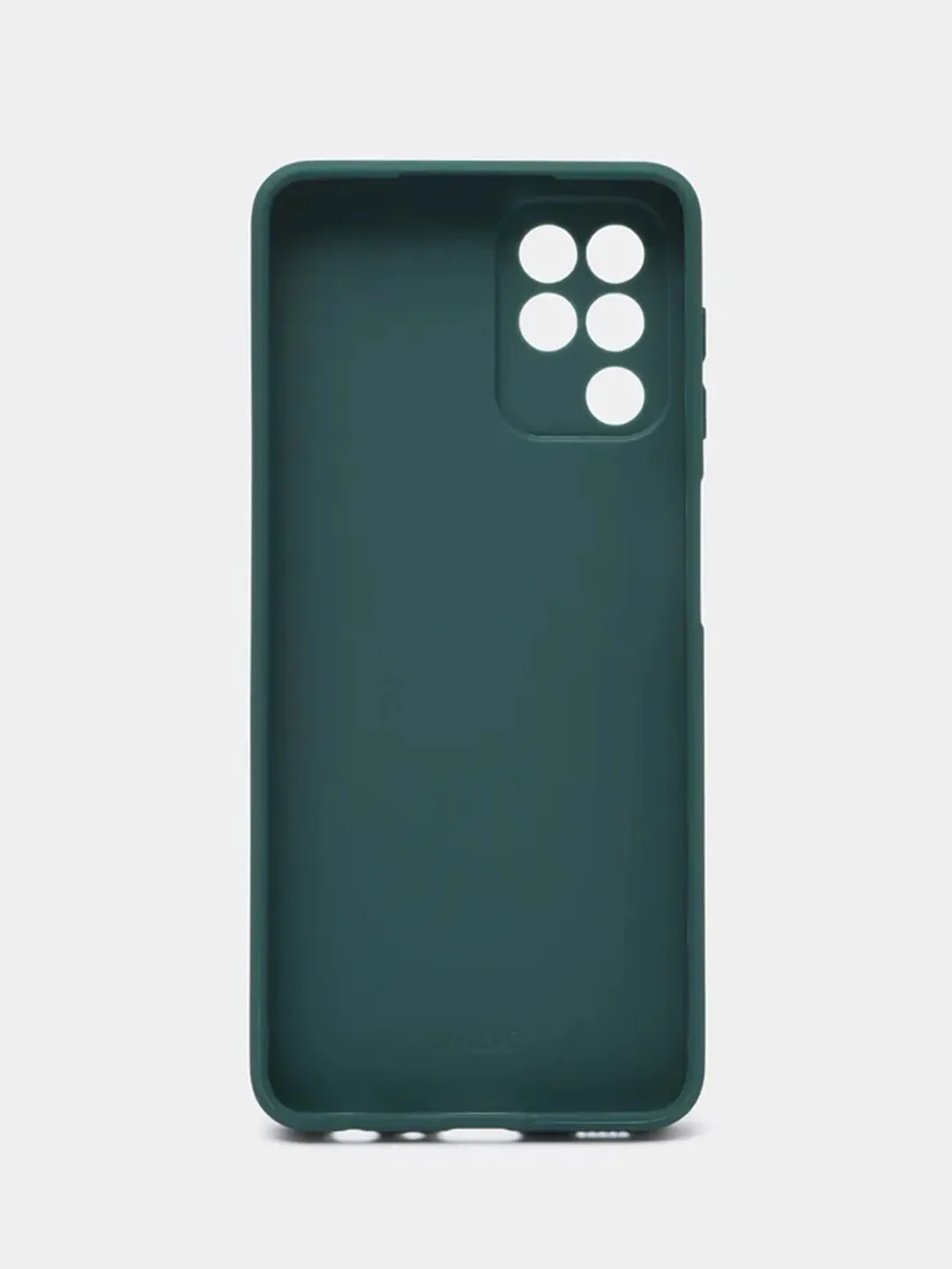 Тёмно-зелёный чехол для Samsung A12, A32, A22, M12, M32 с картинкой / рисунком