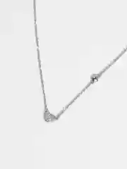 Серебряный цепочка серебряная "Сердца" в подарочной коробке