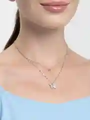 Серебряный цепочка серебряная "Бабочки" в подарочной коробке