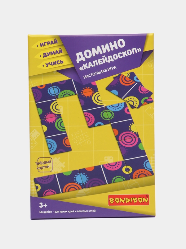 Настольная игра домино Калейдоскоп. Игра на внимание