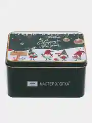 Зеленый носки женские новогодние, в подарочной коробке, по 3 пары