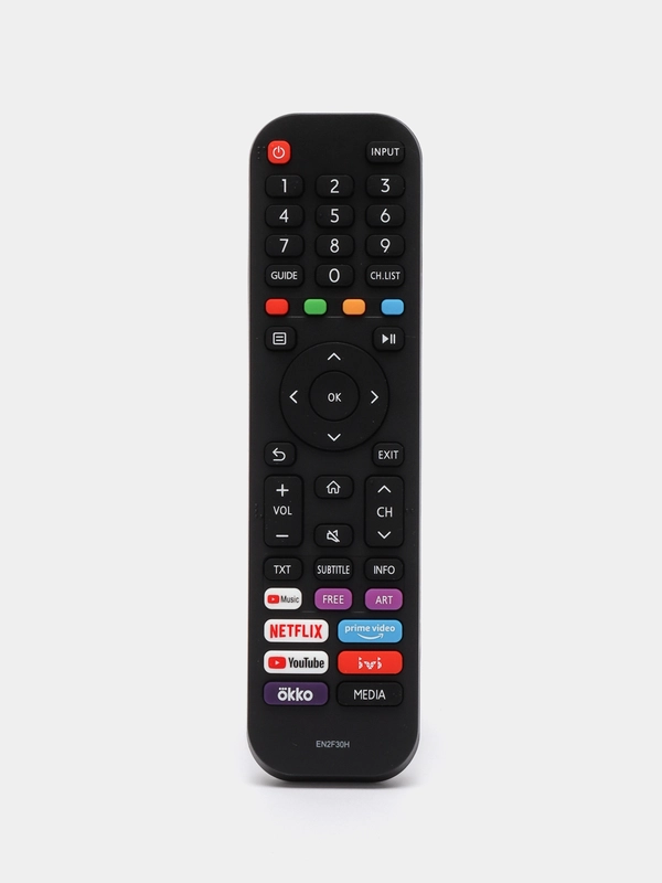 Пульт Hisense EN2F30H, EN2F30D для телевизоров Hisense, Dexp с Netflix, Youtube, IVI