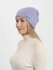 Сиреневый шапка женская/ Шапка зимняя