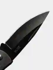 Серый нож складной туристический, перочинный ножик