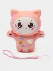 Розовый интерактивная музыкальная игрушка-ночник котенок "Link-link cat"
