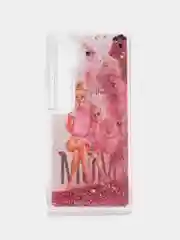 Конфетный чехол Xiaomi Mi Note 10 / Mi Note 10 Pro / Mi CC9 PRO переливающийся жидкий с блестками