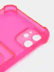 Фуксия чехол с карманом для карт iPhone XR, 11, 12, 13, 14, Pro, Pro Max, Plus, 7, 8, айфон