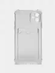 Ледяной чехол с карманом для карт iPhone XR, 11, 12, 13, 14, Pro, Pro Max, Plus, 7, 8, айфон