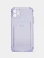 Чехол с карманом для карт iPhone XR, 11, 12, 13, 14, Pro, Pro Max, Plus, 7, 8, айфон