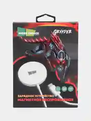 Белый беспроводная зарядка More Choice CW02S, 15 W