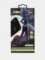 Черный внешний аккумулятор More Choice PB32S-10, 10000 мАч, быстрая зарядка 20 W