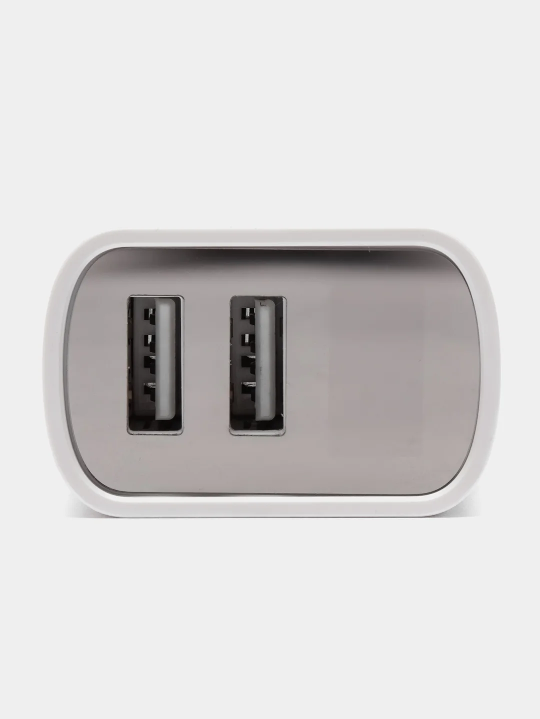Белый зарядное устройство Borofone BA58A для iPhone, 2USB, быстрая зарядка 2.4A