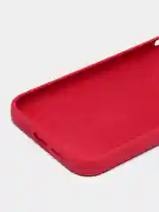 Фуксия чехол Silicone Case для iPhone 13 Pro Max с закрытым низом