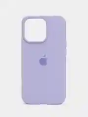 Лавандовый чехол Silicone Case для iPhone 13 Pro с закрытым низом