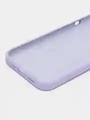 Лавандовый чехол Silicone Case для iPhone 13 Pro с закрытым низом