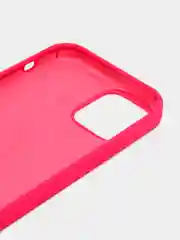 Фуксия чехол Silicone Case для iPhone 12 / iPhone 12 Pro, закрытый низ