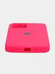 Фуксия чехол Silicone Case для iPhone 12 / iPhone 12 Pro, закрытый низ