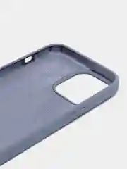 Светло-синий чехол Silicone Case для iPhone 13 Pro Max с закрытым низом