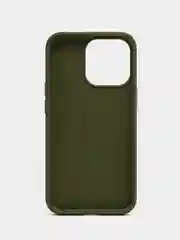 Хаки чехол Silicone Case для iPhone 13 Pro с закрытым низом