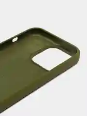 Хаки чехол Silicone Case для iPhone 13 Pro с закрытым низом