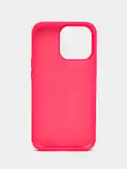 Фуксия чехол Silicone Case для iPhone 13 Pro с закрытым низом