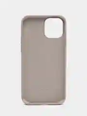 Бежевый меланж чехол Silicone Case для iPhone 12 / iPhone 12 Pro, закрытый низ