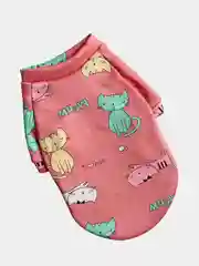 Конфетный кофта для собак и кошек, с принтом