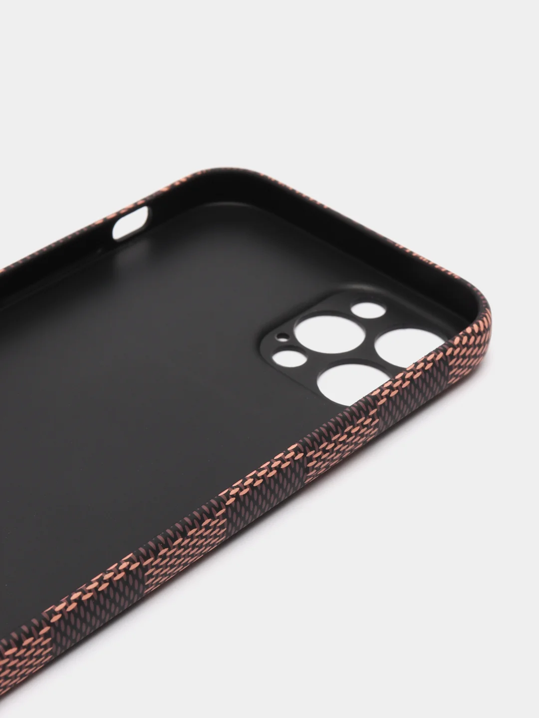 Тёмно-коричневый чехол для iPhone 12 Pro KAWS
