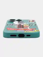 Тёмно-бирюзовый чехол Kaws для iPhone 13 Pro